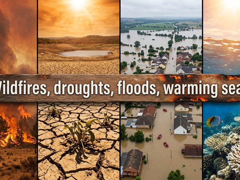 Wildfires, droughts, floods, warming seas – what&nbsp;next!